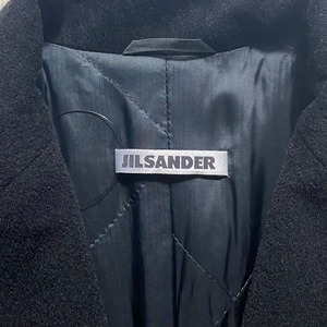 JIL SANDER black cashmere coat