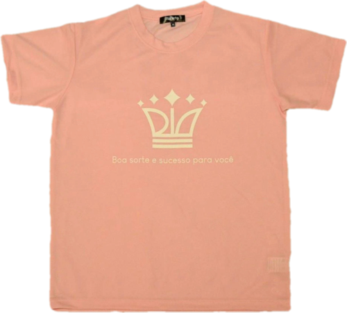 《Light colorモデル》プラクティスシャツ　ライトピンク