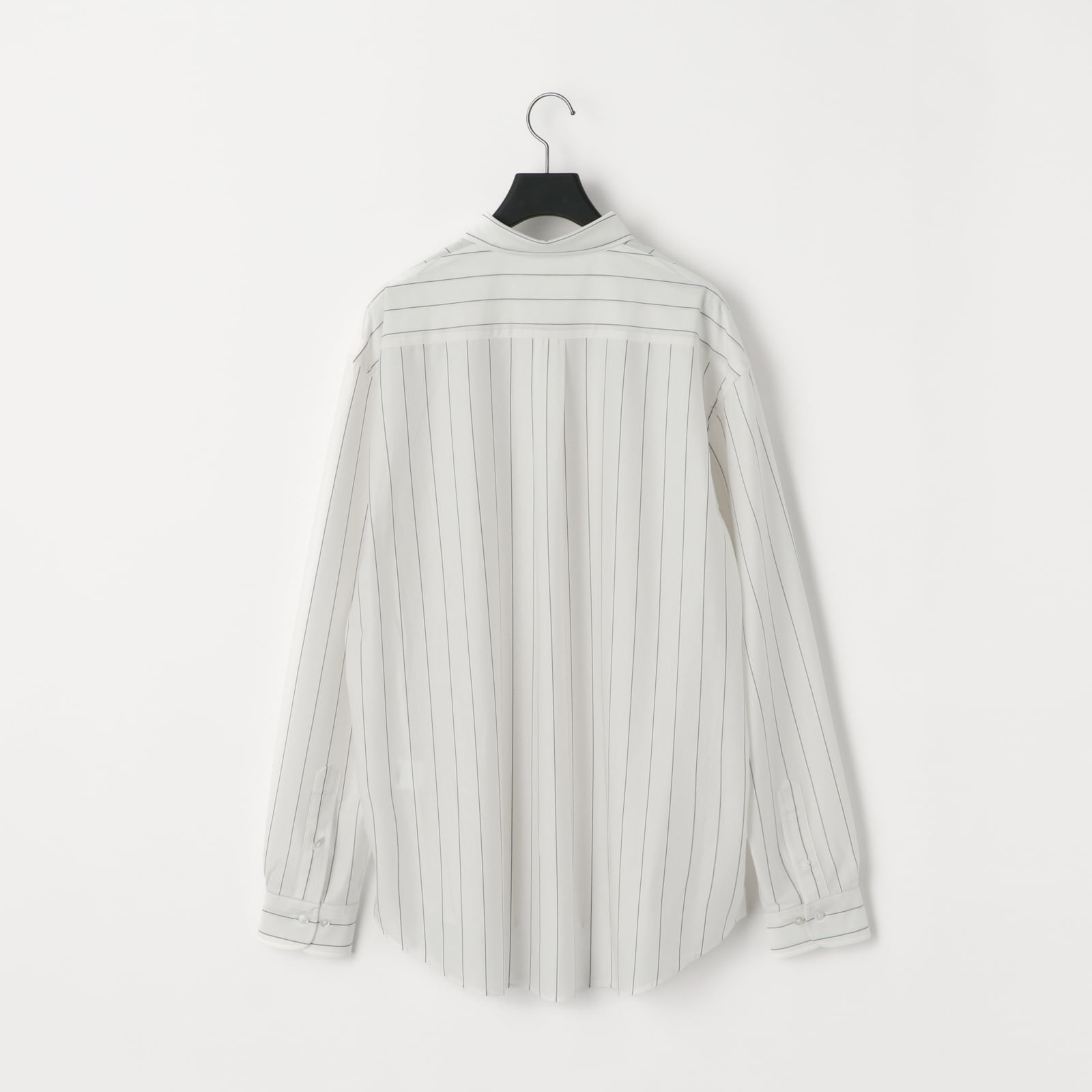 KANEMASA PHIL. 46G Stripe Atmosphere Shirt(WHITE) | novastore