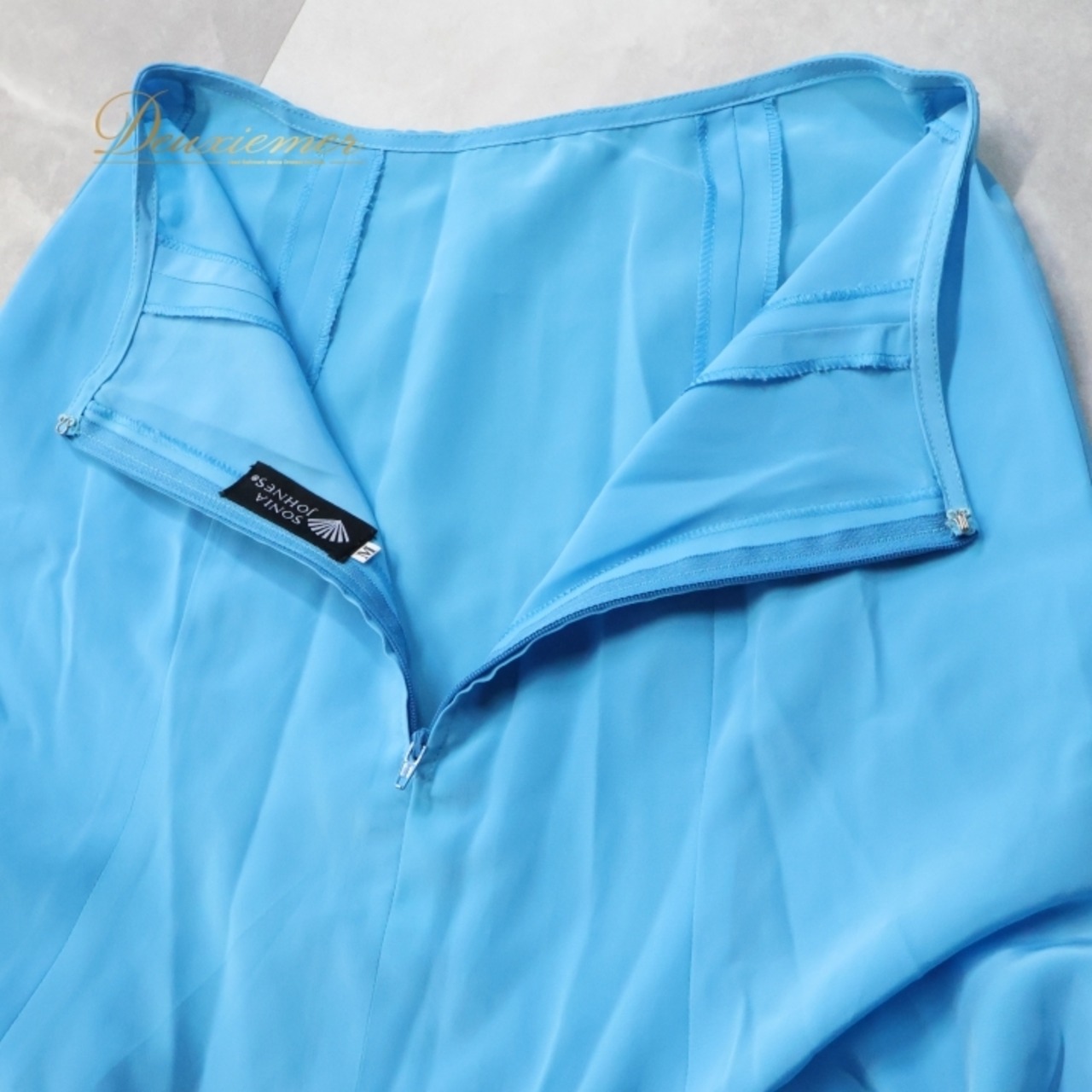 フラメンコ 衣装 ソニアジョーンズ SONIA JOHNES  ペチコート スカート ファルダ 水色 無地 軽い 薄い ダンス パーティ 発表会 ボランテ フリル ブルー系 フラメンコ衣装 スカートダンス ペチコート ファルダ おしゃれ 発表会衣装 踊り用衣装 軽量 上品 シンプル ステージ衣装