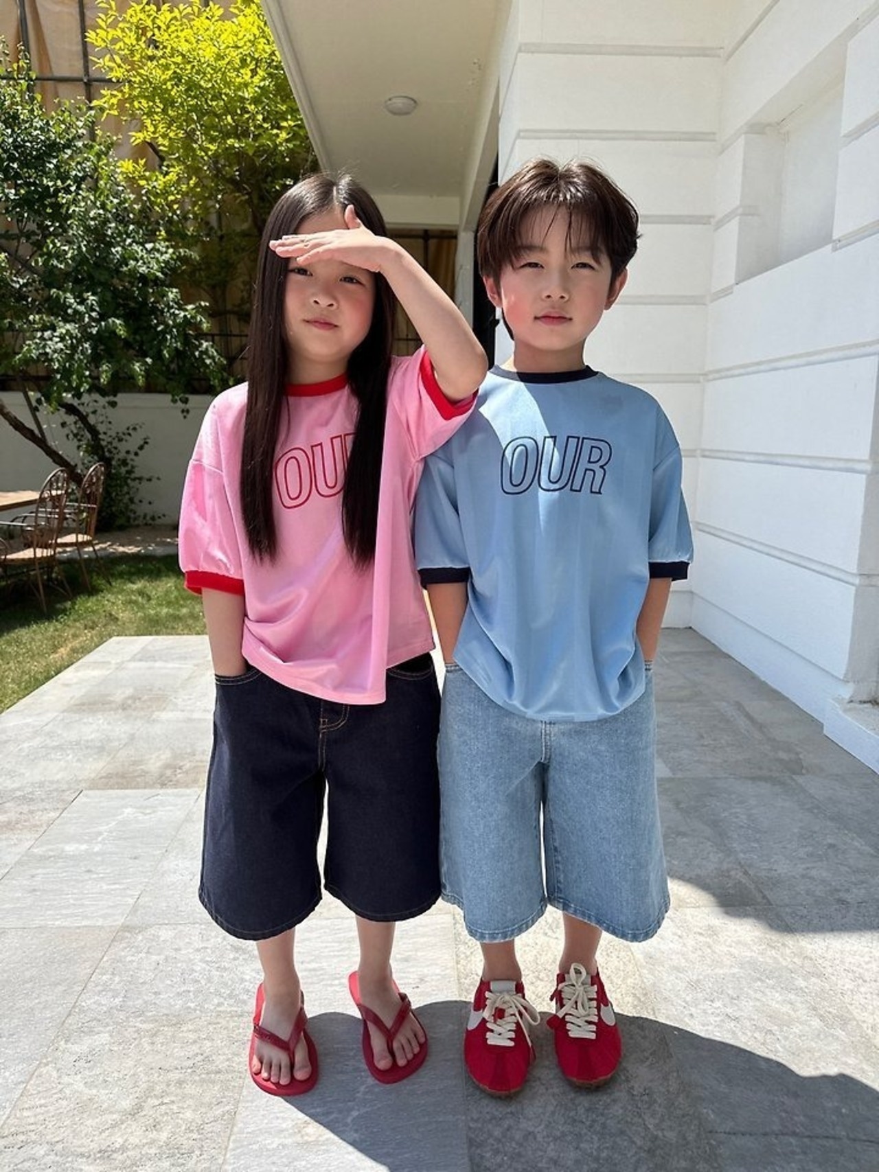 【取寄/韓国直送】OUR 26/SM OURユニフォームTシャツ|夏服|韓国子供服