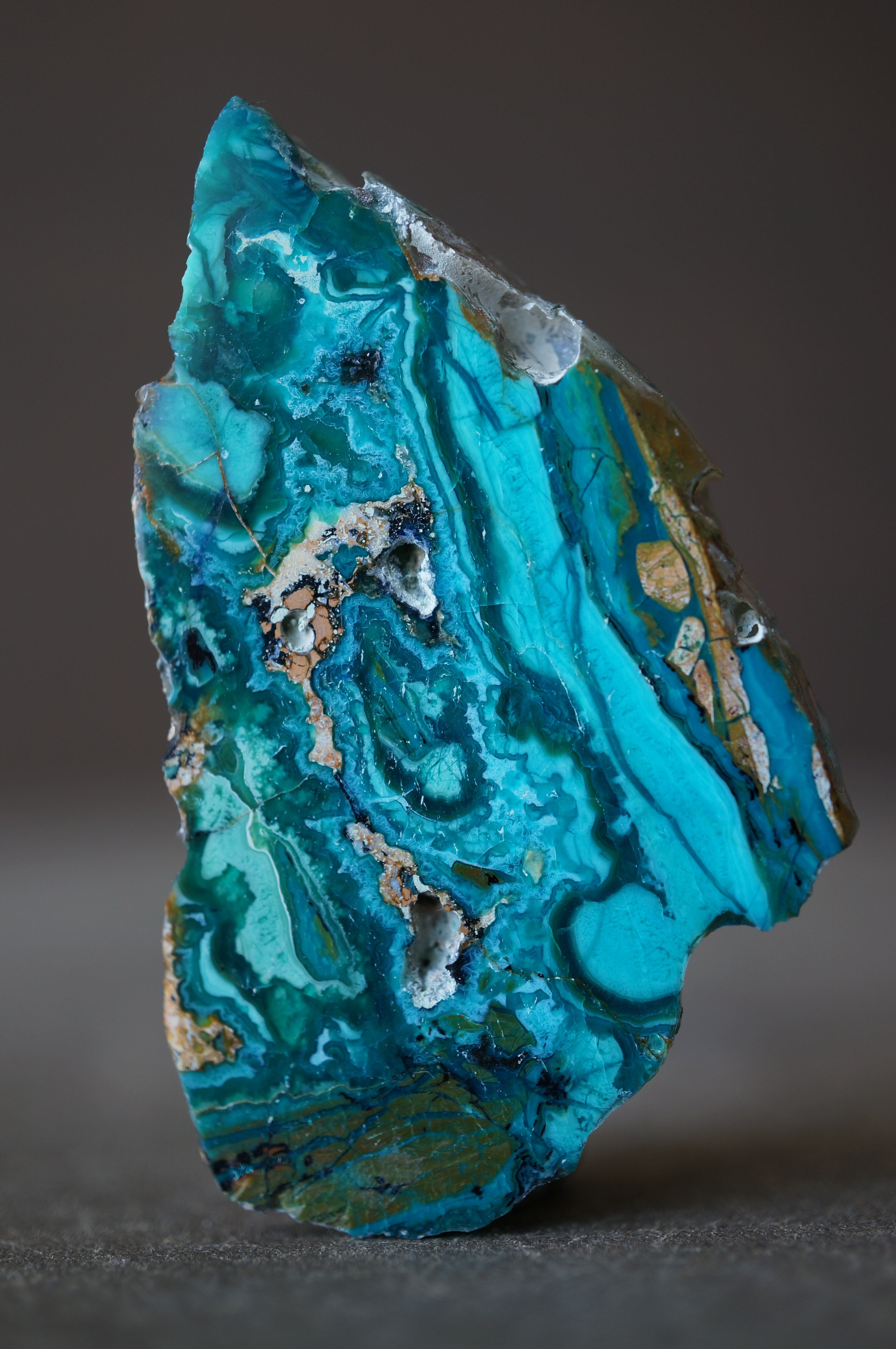 ペルー産クリソコラ(ブルーオパール) Chrysocolla (Blue Opal) 2148