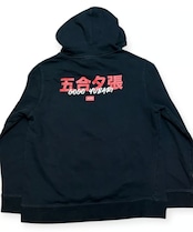 【USED】2000s HUF x KILL BILL MOVIE スウェットパーカー BLACK XLサイズ