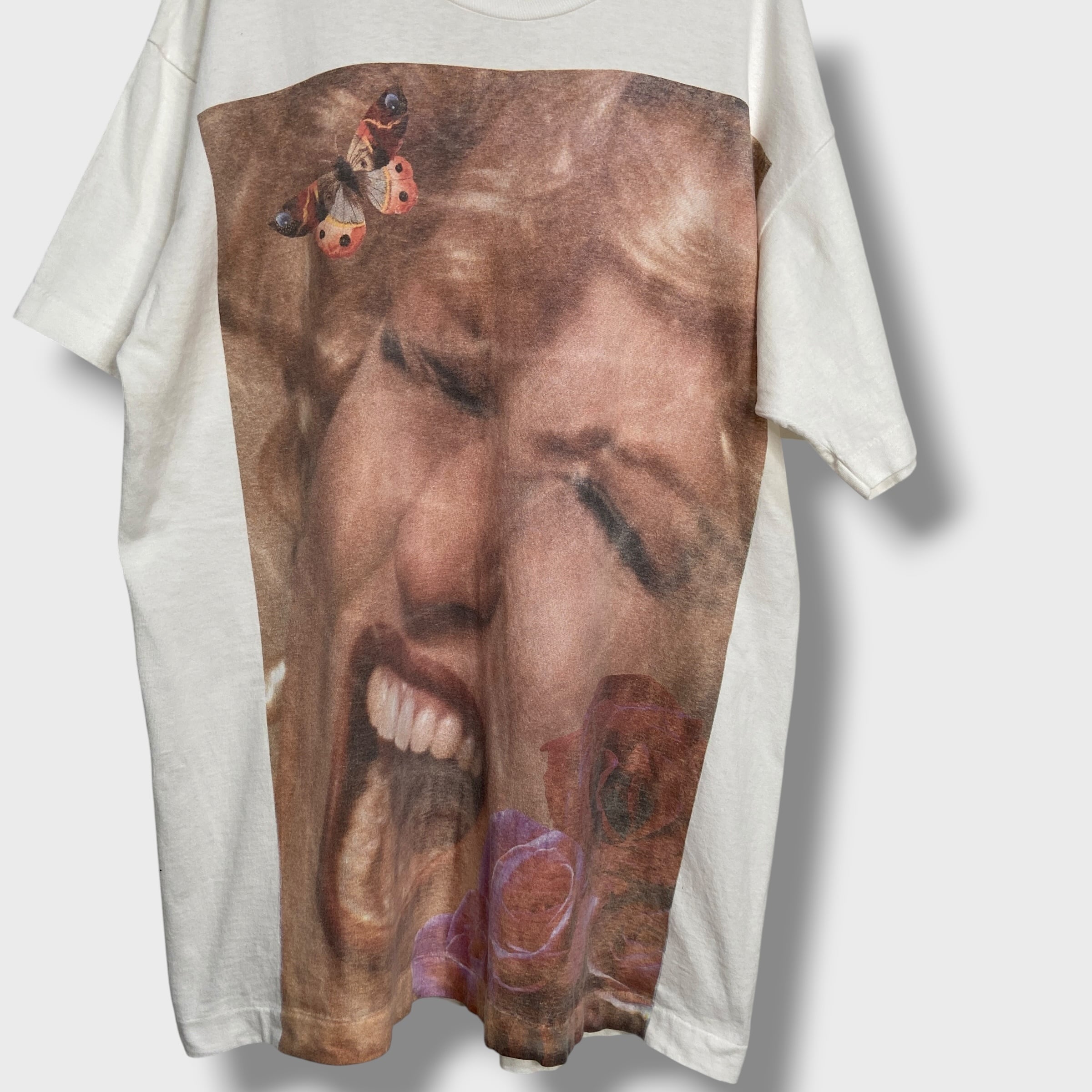 【希少】ベットミドラーライブTシャツ未使用 90s ベットミドラー ツアーTシャツ フェイスT USA製 アーティスト