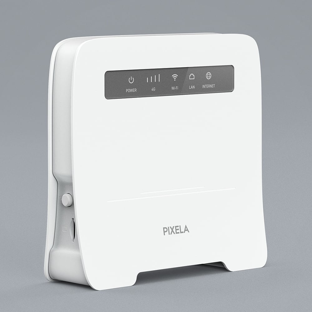 ピクセラ(PIXELA) 4G/LTE対応 SIMフリーホームルーター PIX-RT100 Wi