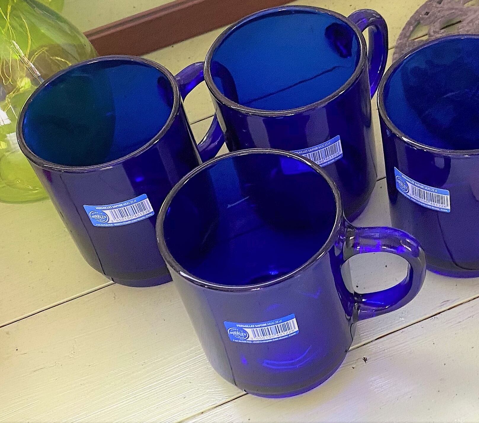 フランス サファイアブルー 耐熱ガラス マグカップ | コチカーニバル