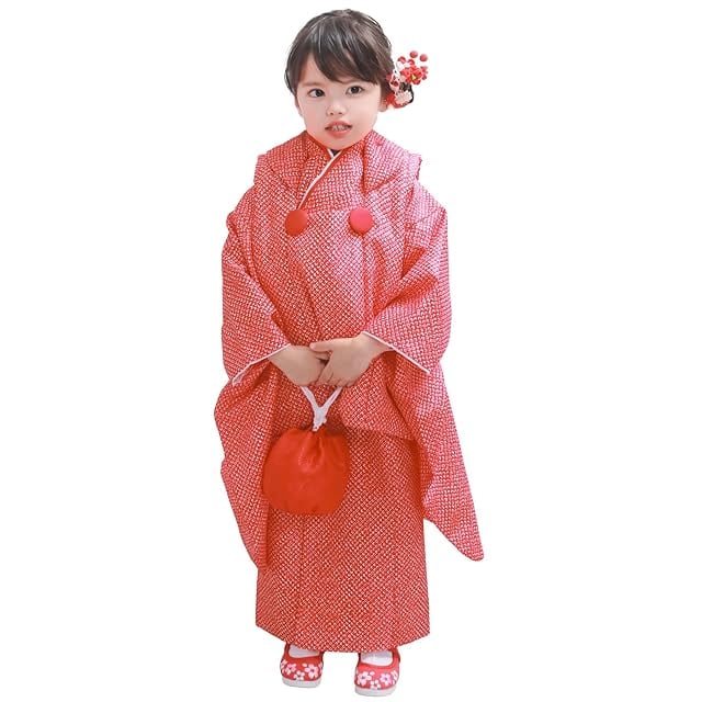 七五三3歳 女の子着物セット 被布小物 フルセット 3歳 七五三 フル