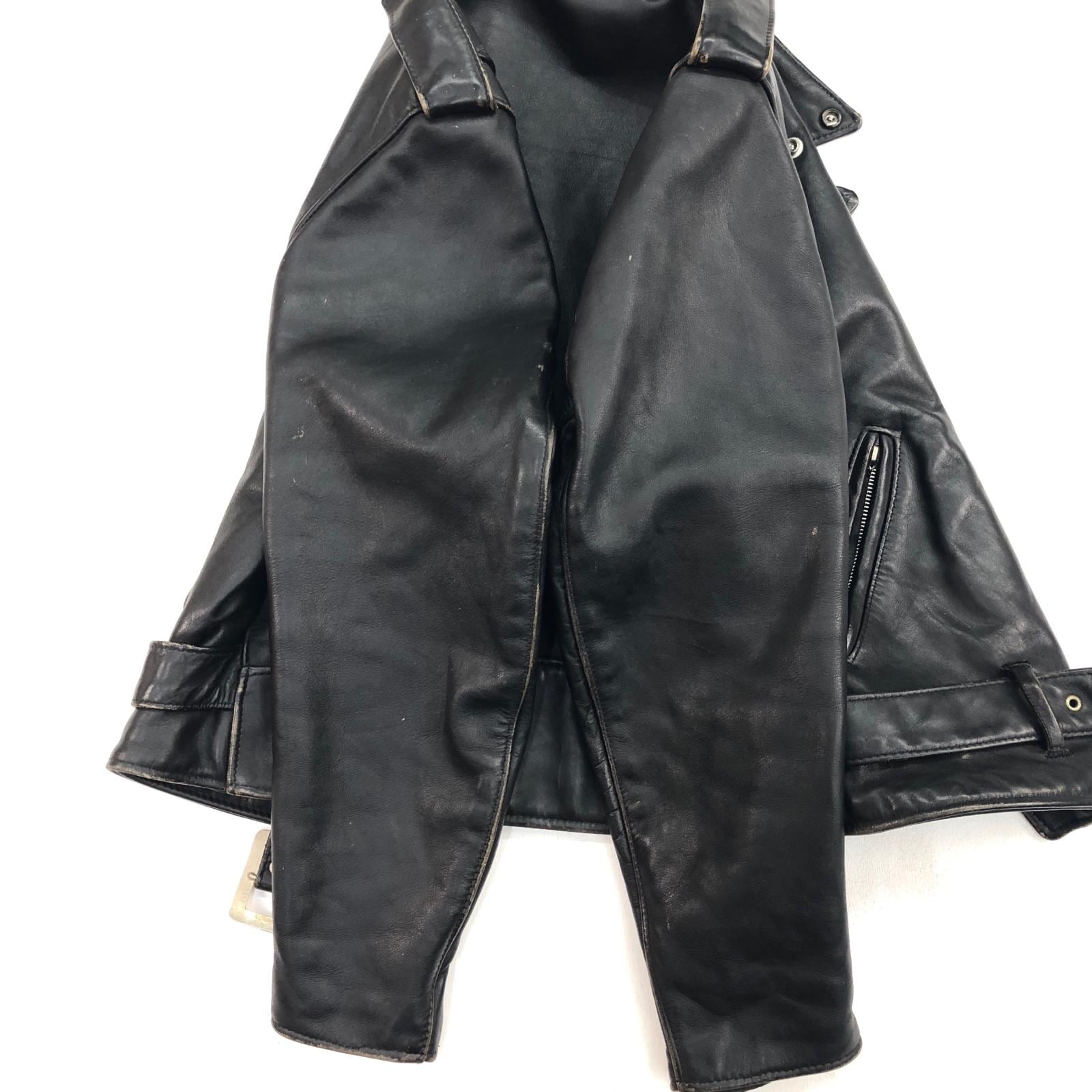 80年代SCHOTT PERFECTO バイ カータグ後期　オイルドジャケット Schott N.Y.C - 519 Perfecto