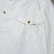Eddie Bauer rufton twill double pocket shirt