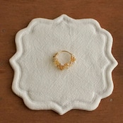 3,4月限定カラー「シャンパンゴールドシリーズ」結わいリング