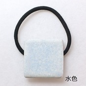 しかく　ヘアゴム