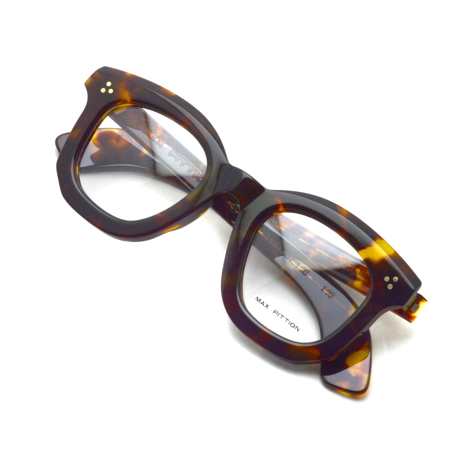 MAX PITTION / POLITICIAN / ブリッジ : 25mm / Dark Tort ダーク