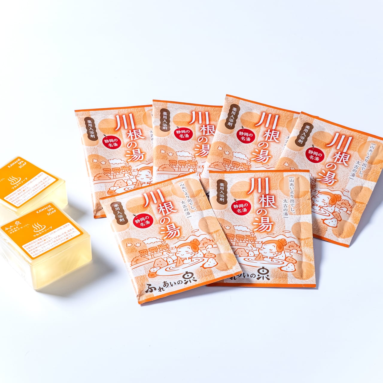 島田市】塩が自慢の川根温泉満喫セット [Shimada City] Kawane Onsen