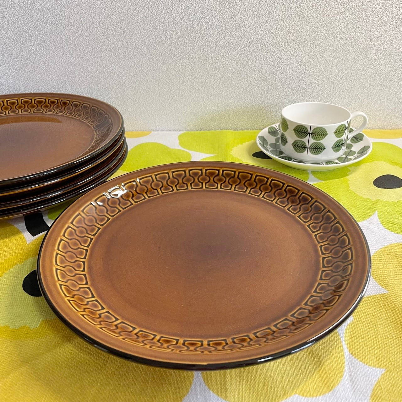 ビンテージ カンブリアン ストーンウェア ジャパン ディナープレート