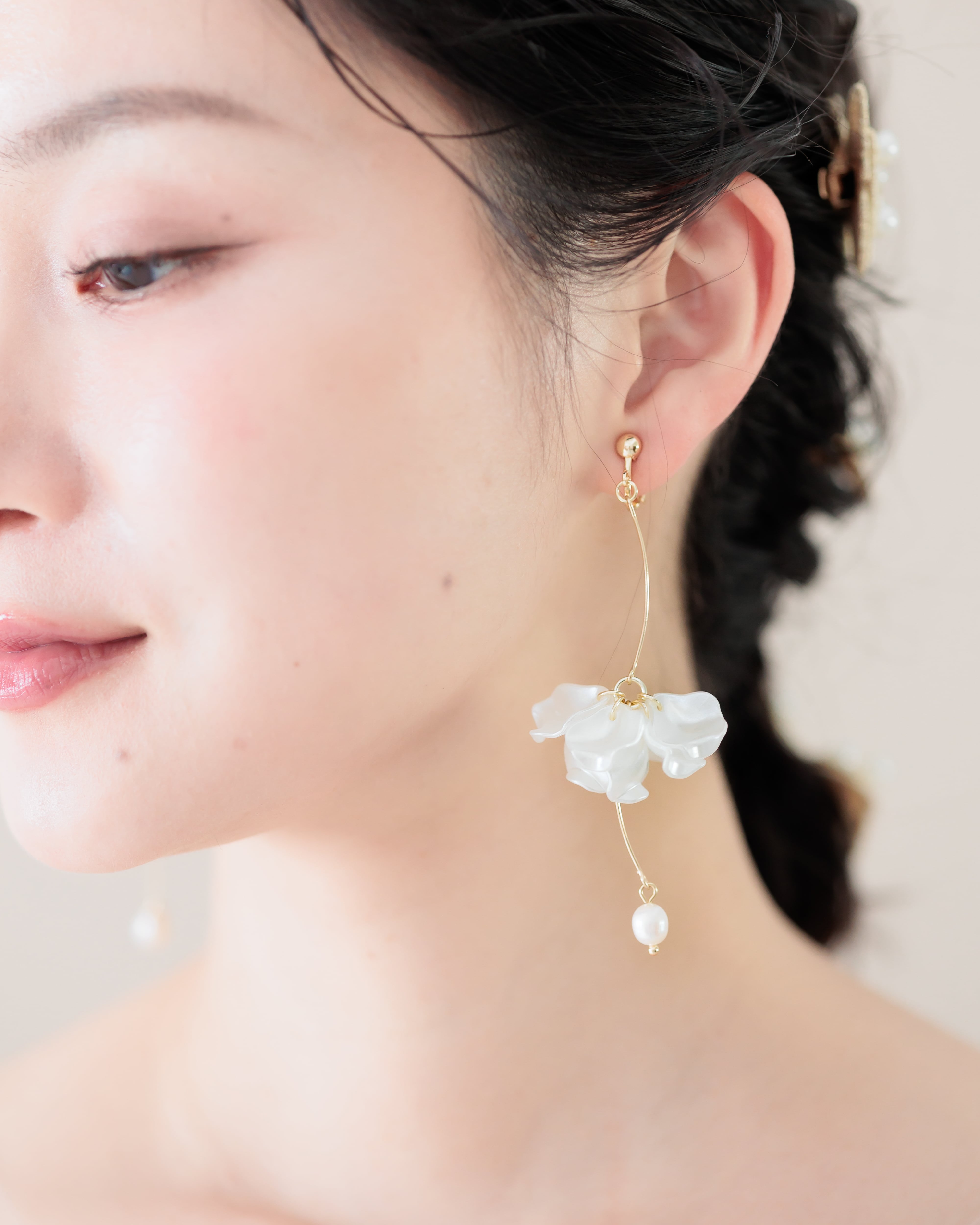 ブライダルイヤリング/ピアス【AE2507-06】