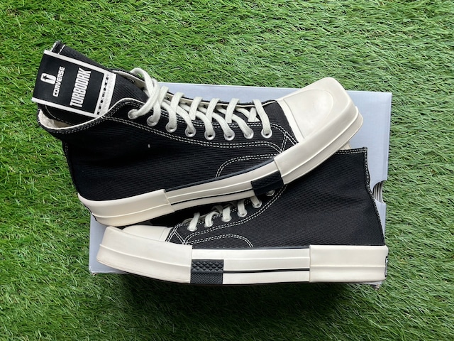 RICK OWENS × CONVERSE DRKSHDW TURBODRK CHUCK 70 HIGH 172344C 28cm 02814