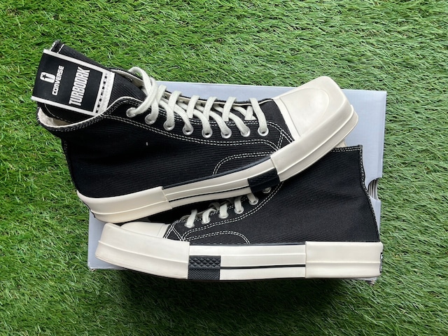 RICK OWENS × CONVERSE DRKSHDW TURBODRK CHUCK 70 HIGH 172344C 28cm 02814