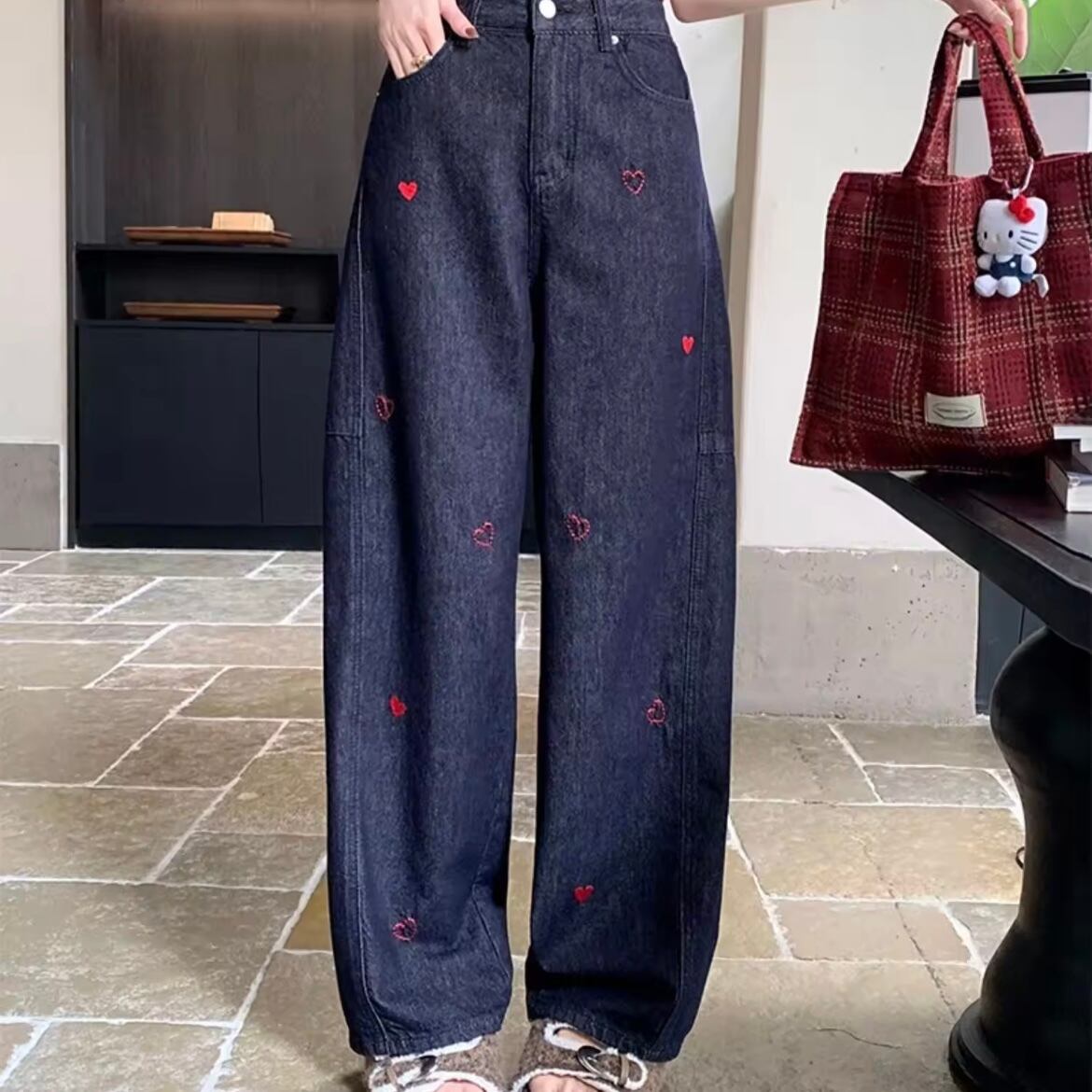 スウィートハートワイドデニム