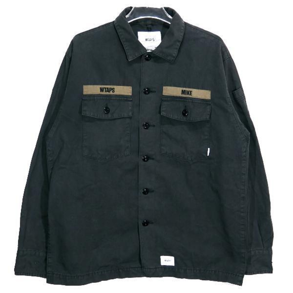 WTAPS 19SS BUDS LS 01/SHIRT.COTTON.SERGE 191BRDT-SHM02 サイズ02(M 