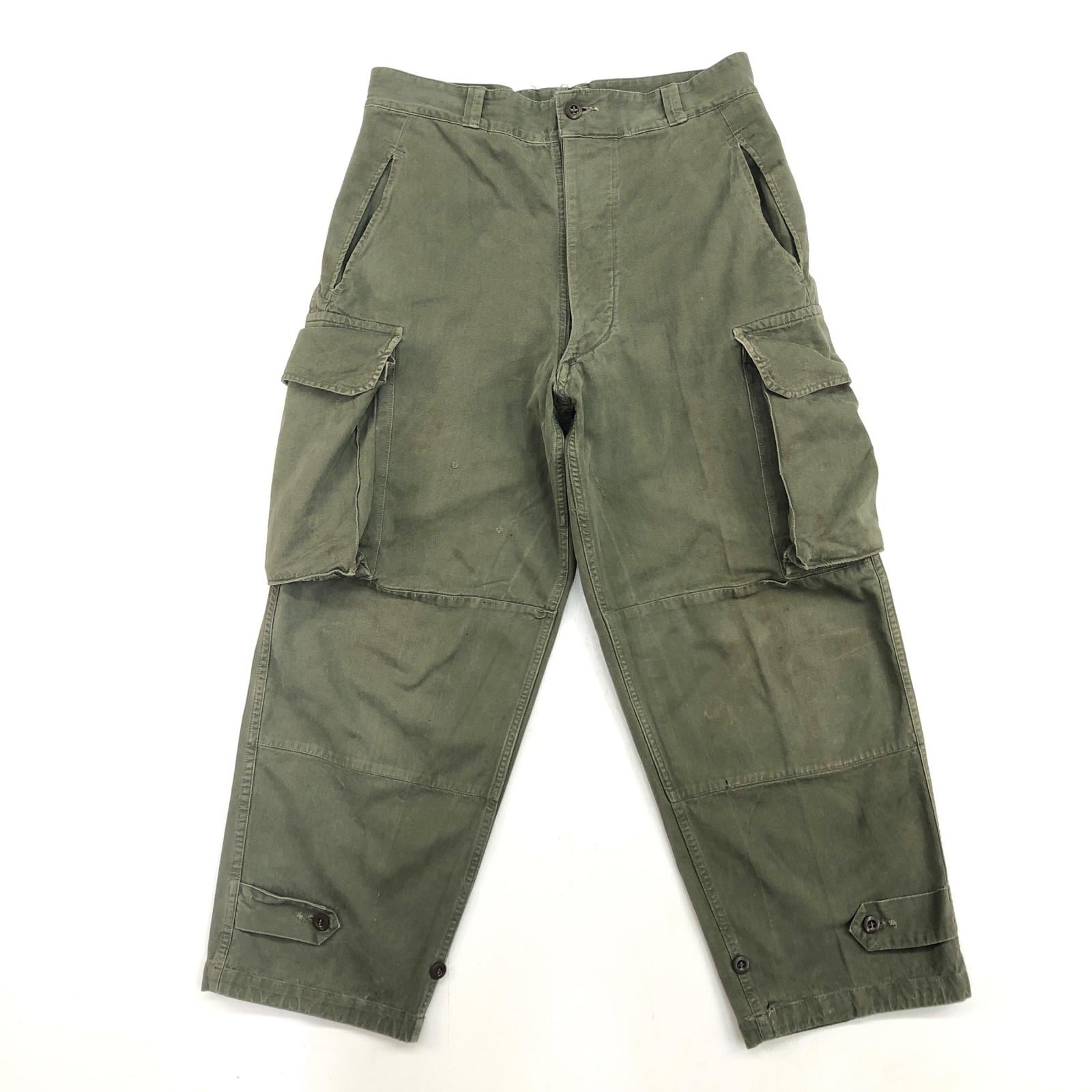 m-41 m-42 HBTパンツ　40s ヘリンボーン U.S ARMY 40年代 M-41 M-42 HBT ヘリンボーンツイル パンツ 月桂樹