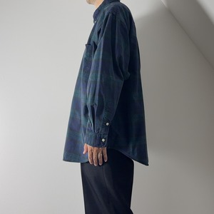 90s Ralph Lauren black watch "The Big Shirt" [XL] 古着