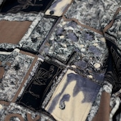 art pattern rayon shirt