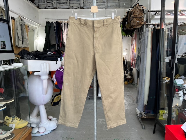 Ronherman RHC × DICKIES STRETCH CHINO WIDE PANT BEIGE 34 23573