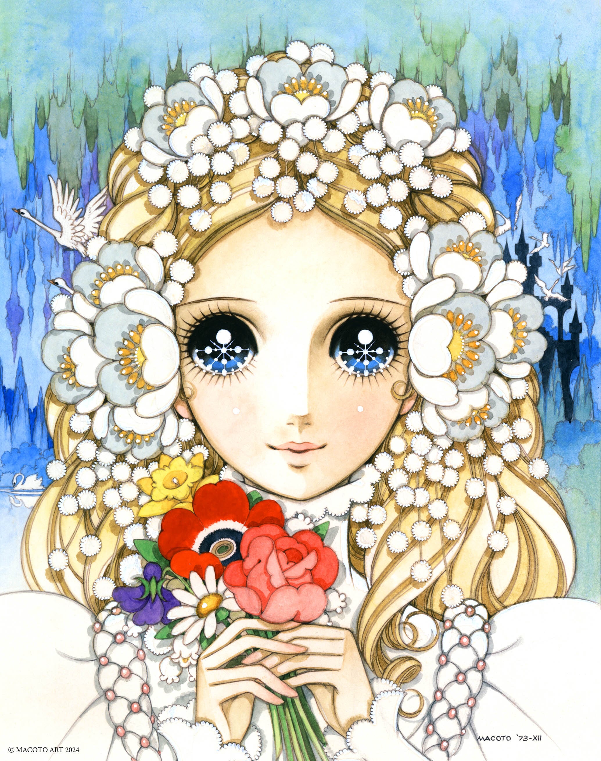 井上直久『天文館の宵』版画 | ART SPACE