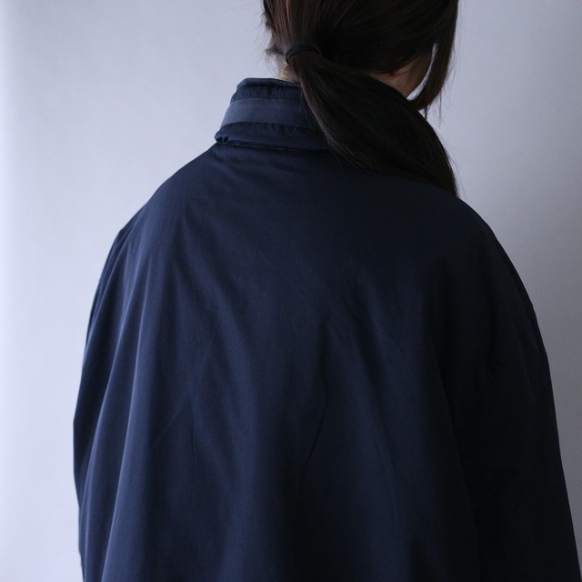 "Polo by Ralph Lauren" wide over silhouette zip-up jacket