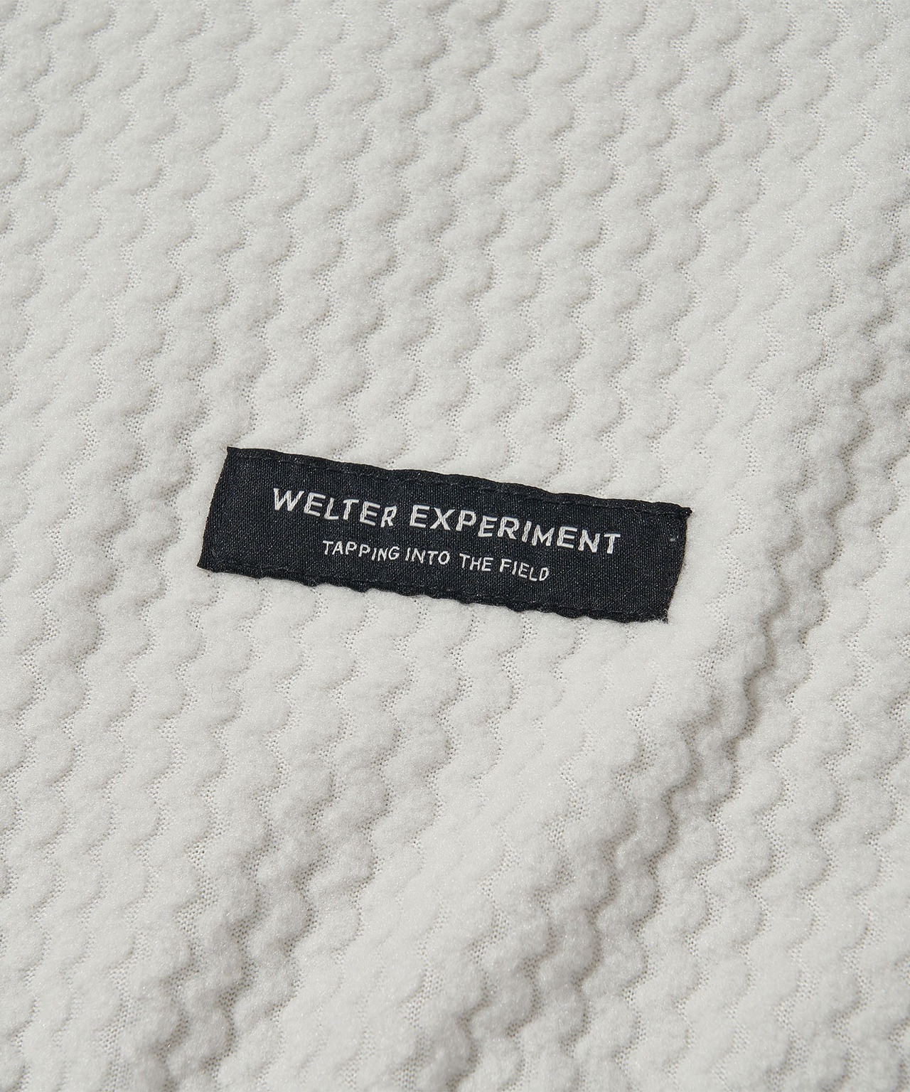CALORA FLEECE HOODED PULLOVER_WHITE