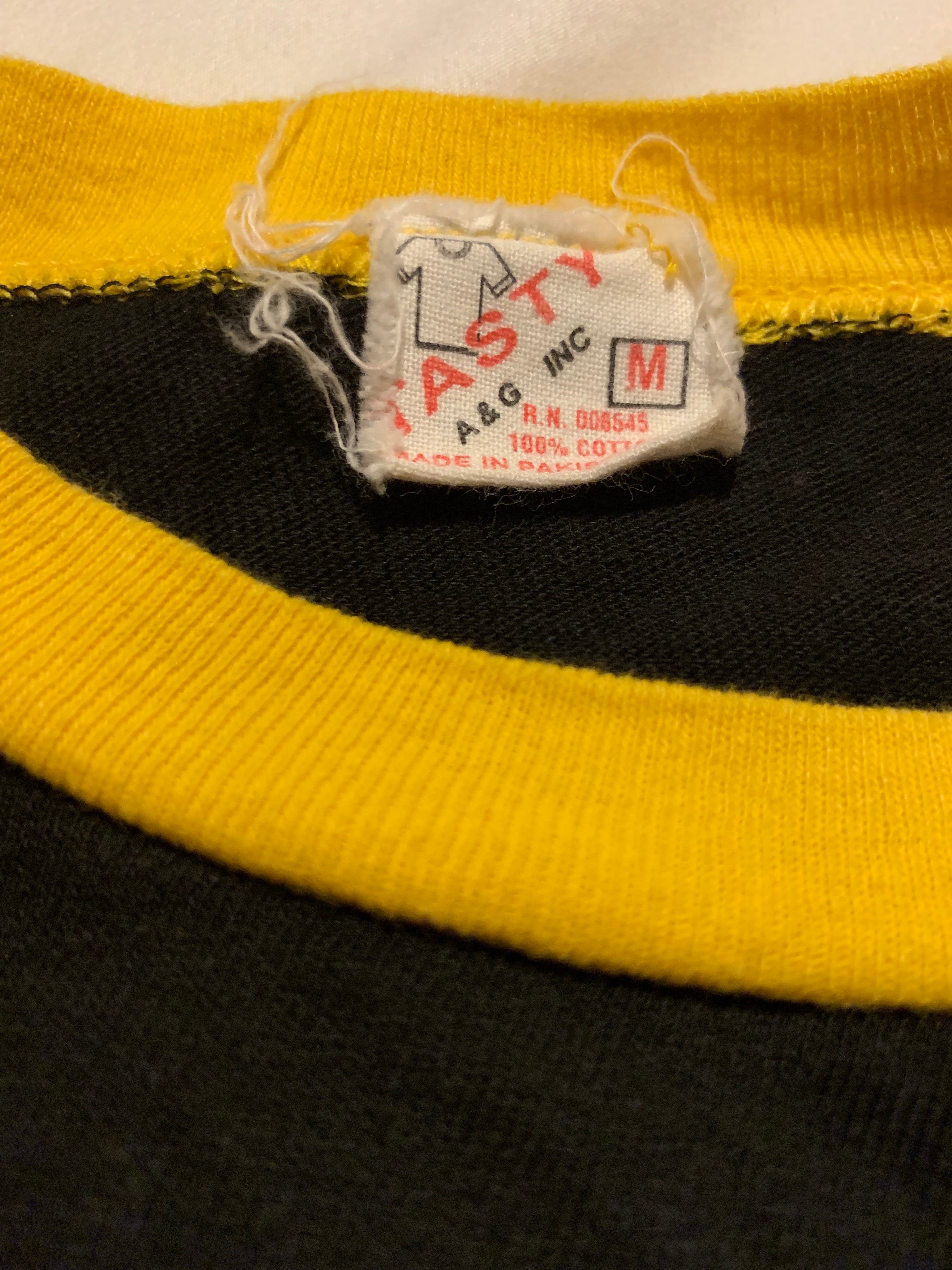 メタリカ ビンテージ ロック'パキ綿 'ラグランTシャツ | Lit Vintage