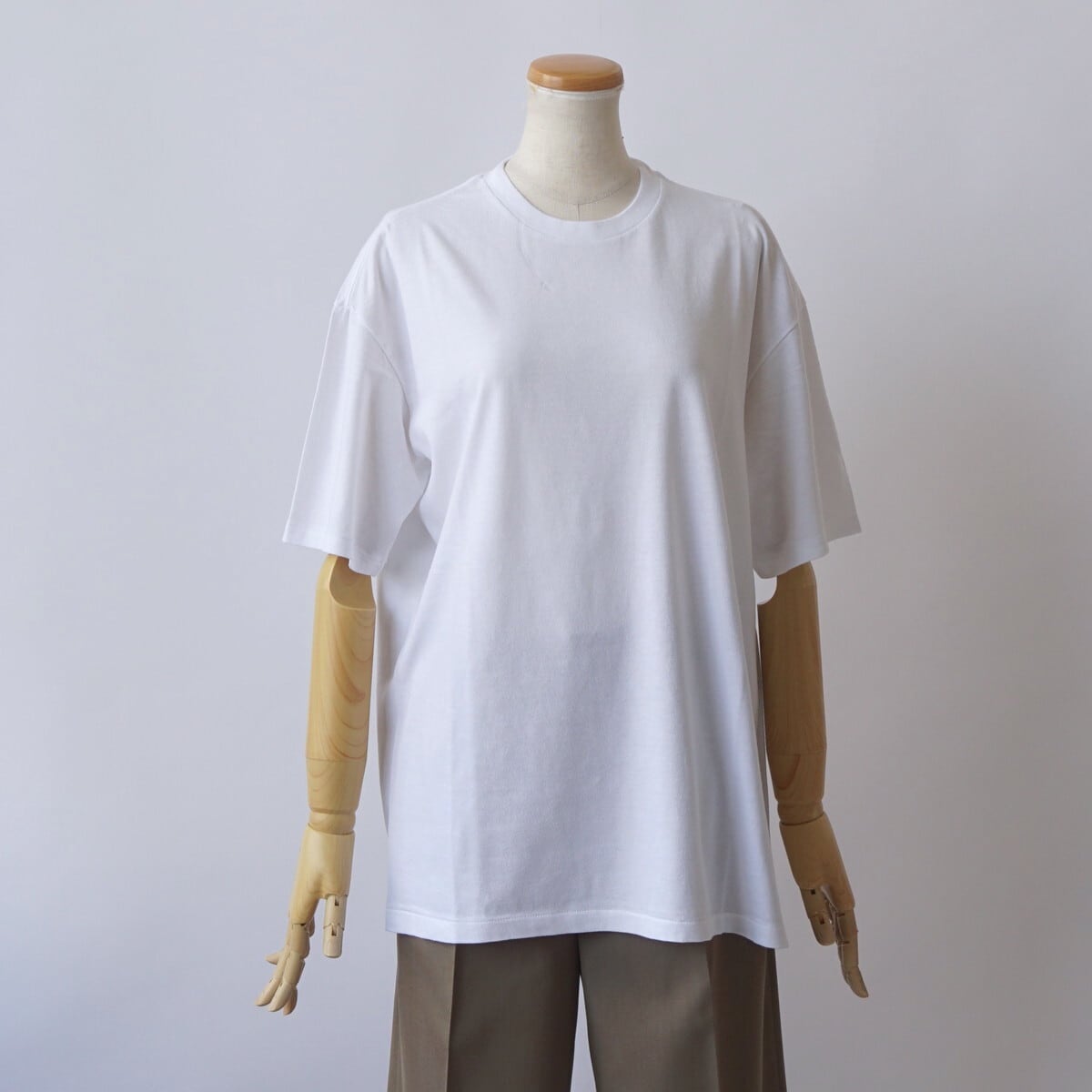 AURALEE シームレスクルーネックTee ホワイト　0サイズ Demi-Luxe BEAMS（デミルクス ビームス）AURALEE / SEAMLESS CREW NECK