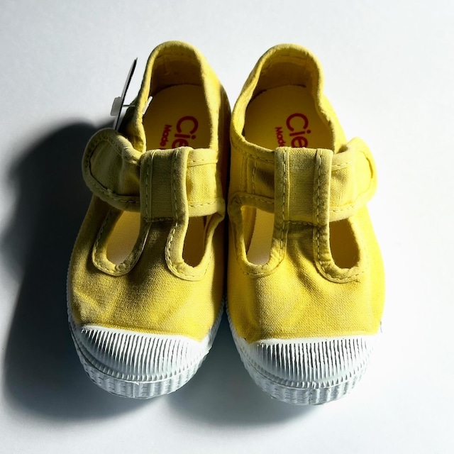 CIENTA Kids T Strap Shoes【14-18cm】むら染めSunny