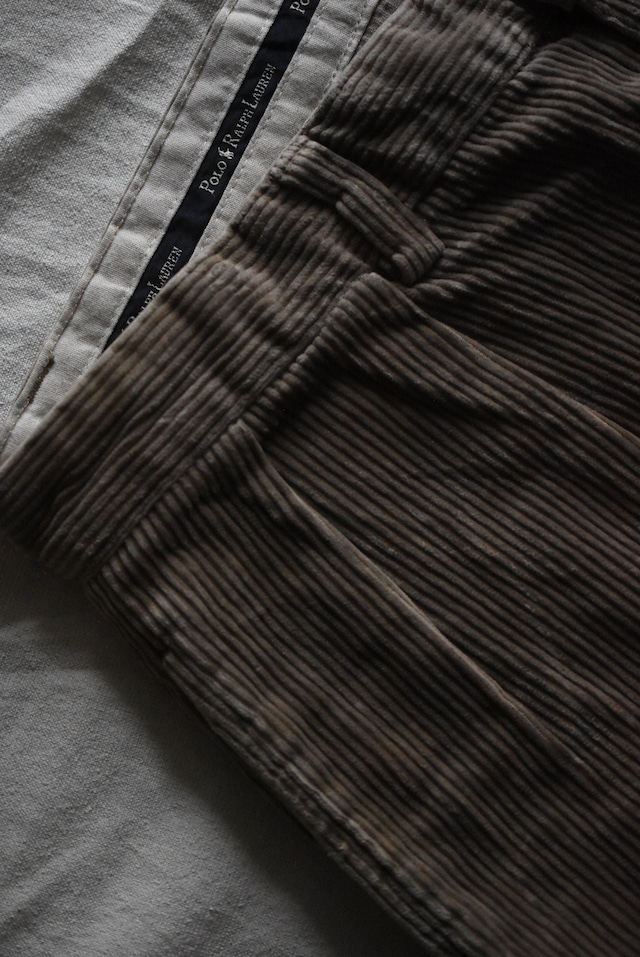 OK/90's "polo by Ralph Lauren" corduroy trousers