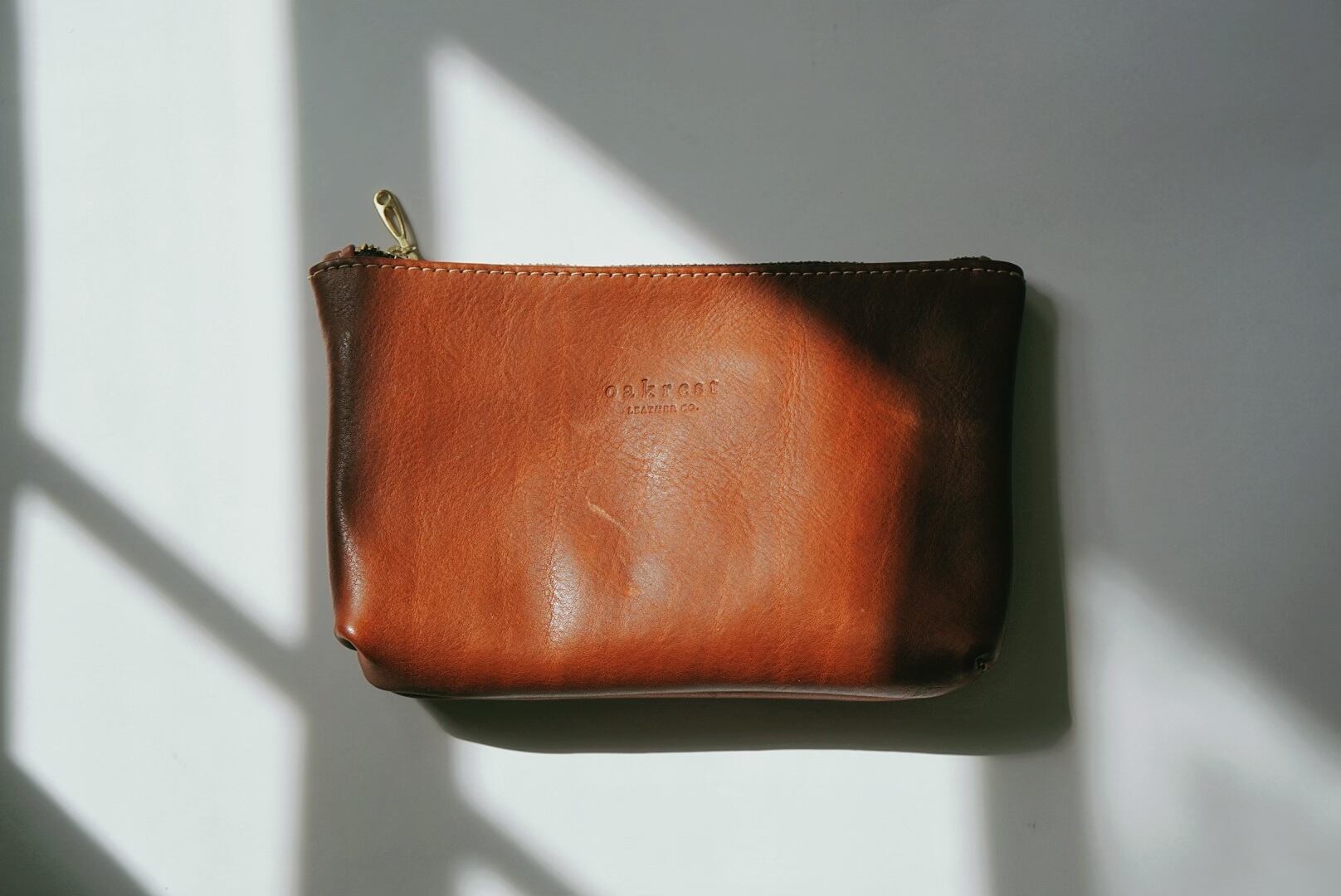 通帳ポーチ | oakrest leather work