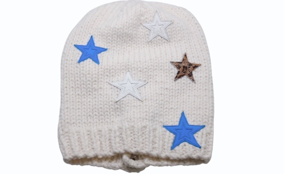 CHROME HEARTS クロムハーツ STAR PATCHES CASHMERE BALACLAVA スター