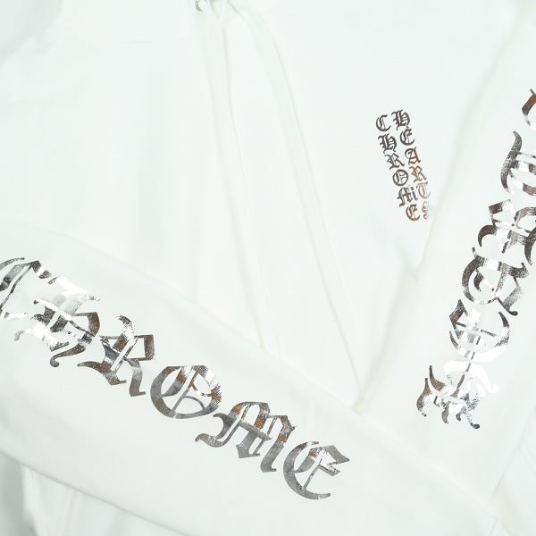 Size【XS】 CHROME HEARTS クロム・ハーツ FOIL HOODIE WHITE