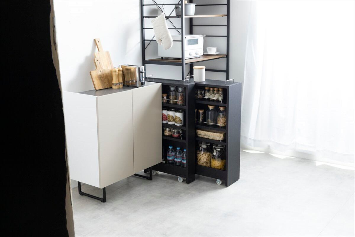 【送料無料】【幅10cm】Tumsae 隙間収納ラック コンパクト 棚 Tumsae トゥムセ 隙間収納 ラック 棚 すきま 冷蔵庫横 キッチン