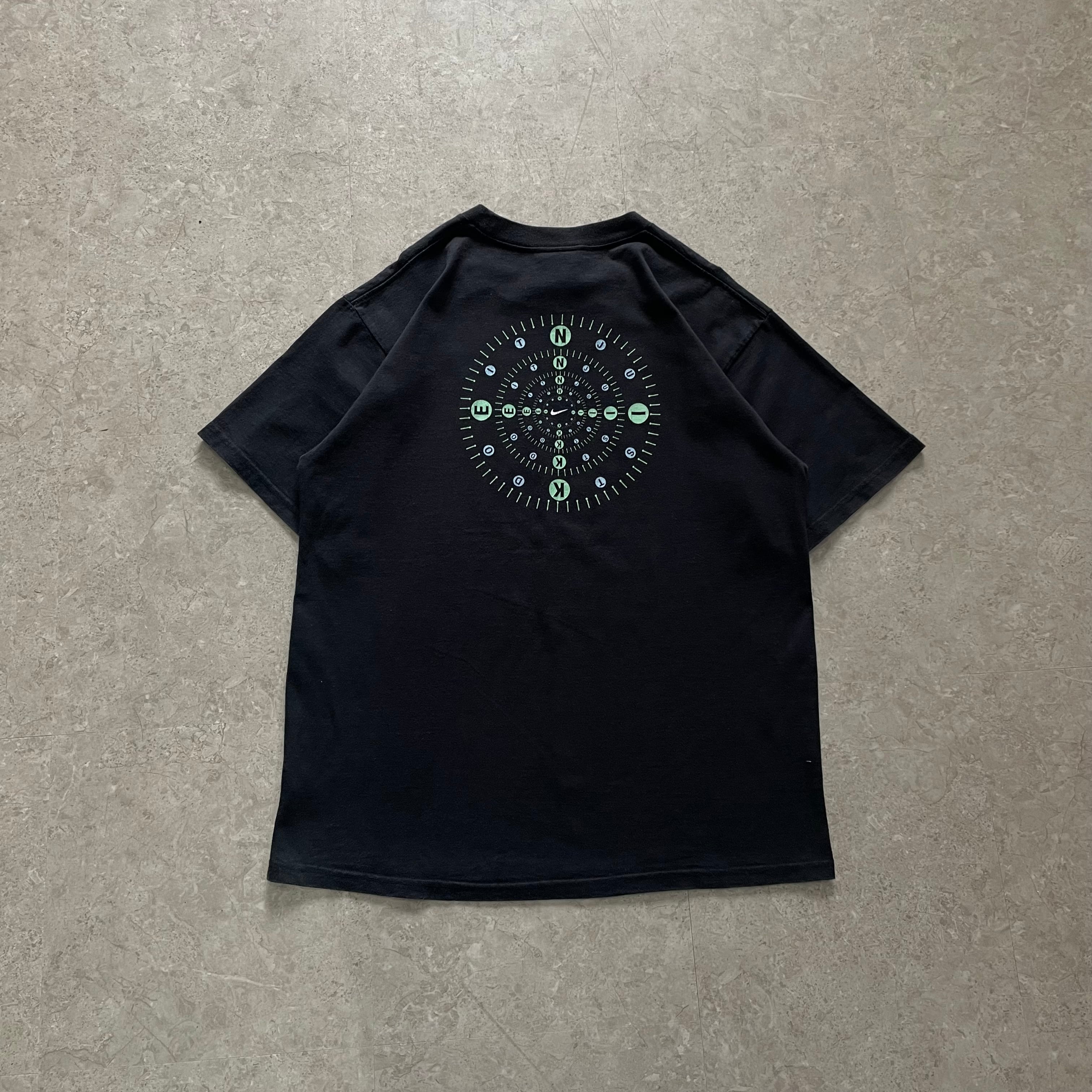 90s NIKE like watch print T-shirt【仙台店】