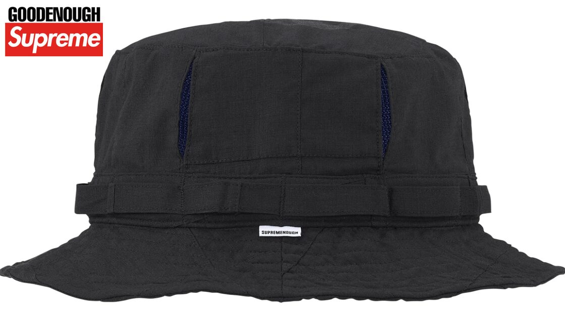 帽子 supreme GOODENOUGH Patchwork Crusher ML SLN Official - Supreme x GOODENOUGH Patchwork Crusher