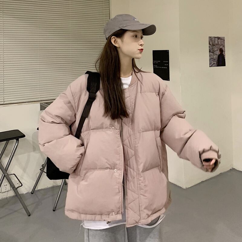 オータムウィンタールーズジャケット ピンク コットン 秋物 冬物 萌量不足54040842727