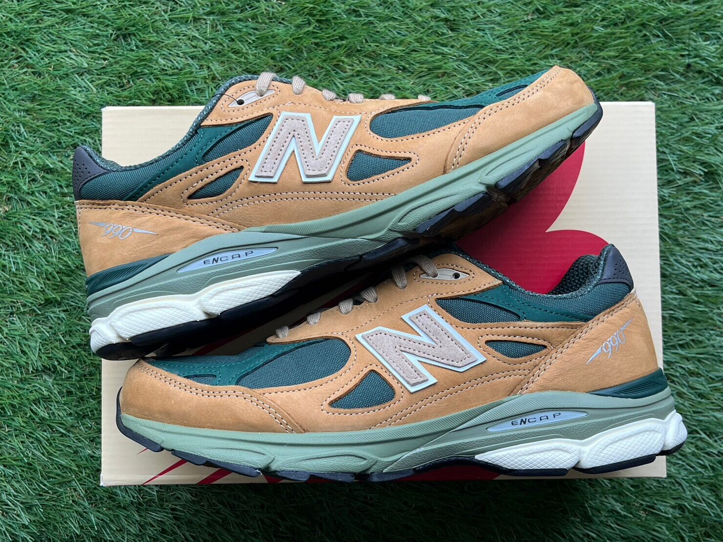 NEW BALANCE 990V3 Brown/Charcoal M990WG3 D 28.5cm 85236 | BRAND 