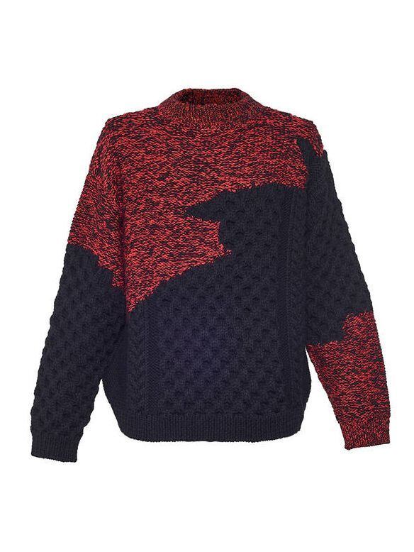 トップス YUKI HASHIMOTO INCOMPLETED ARAN JUMPER 美品 YUKI HASHIMOTO ユウキハシモト INCOMPLETED ARAN JUMPER 202-01