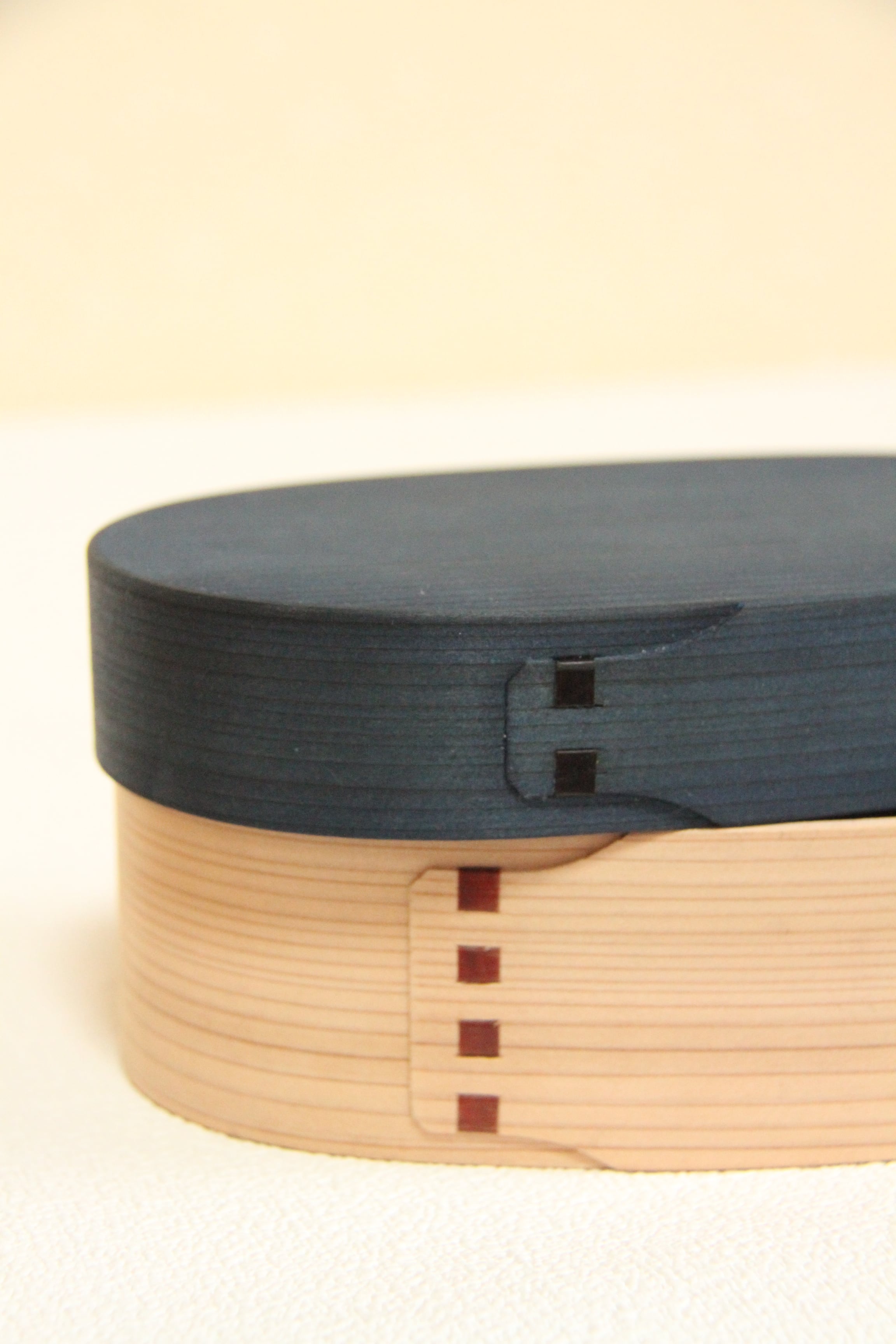 藍染 智頭杉まげわっぱ(天然建て) 中