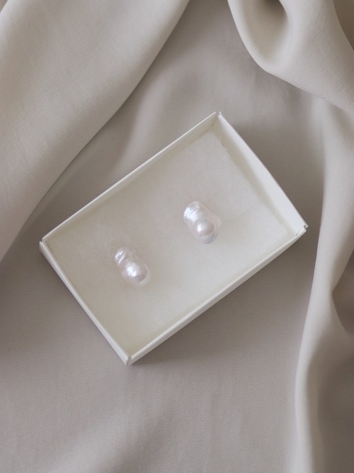 ［ 即納アクセサリー］baroque pearl Ⅰ (b) accessory / イヤリング