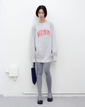 1990s Champion - REVERSE WEAVE / XL good damaged over sweat "University of Wisconsin"