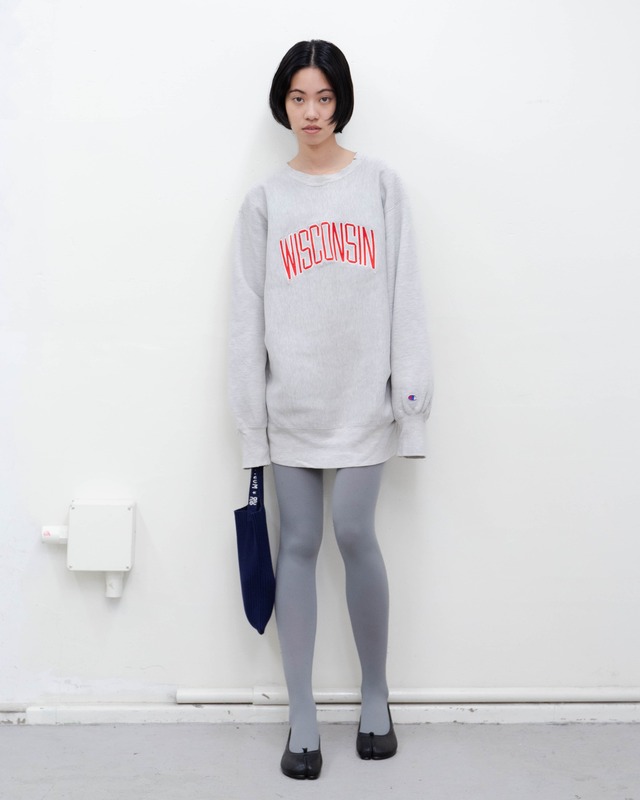 1990s Champion - REVERSE WEAVE / XL good damaged over sweat "University of Wisconsin"