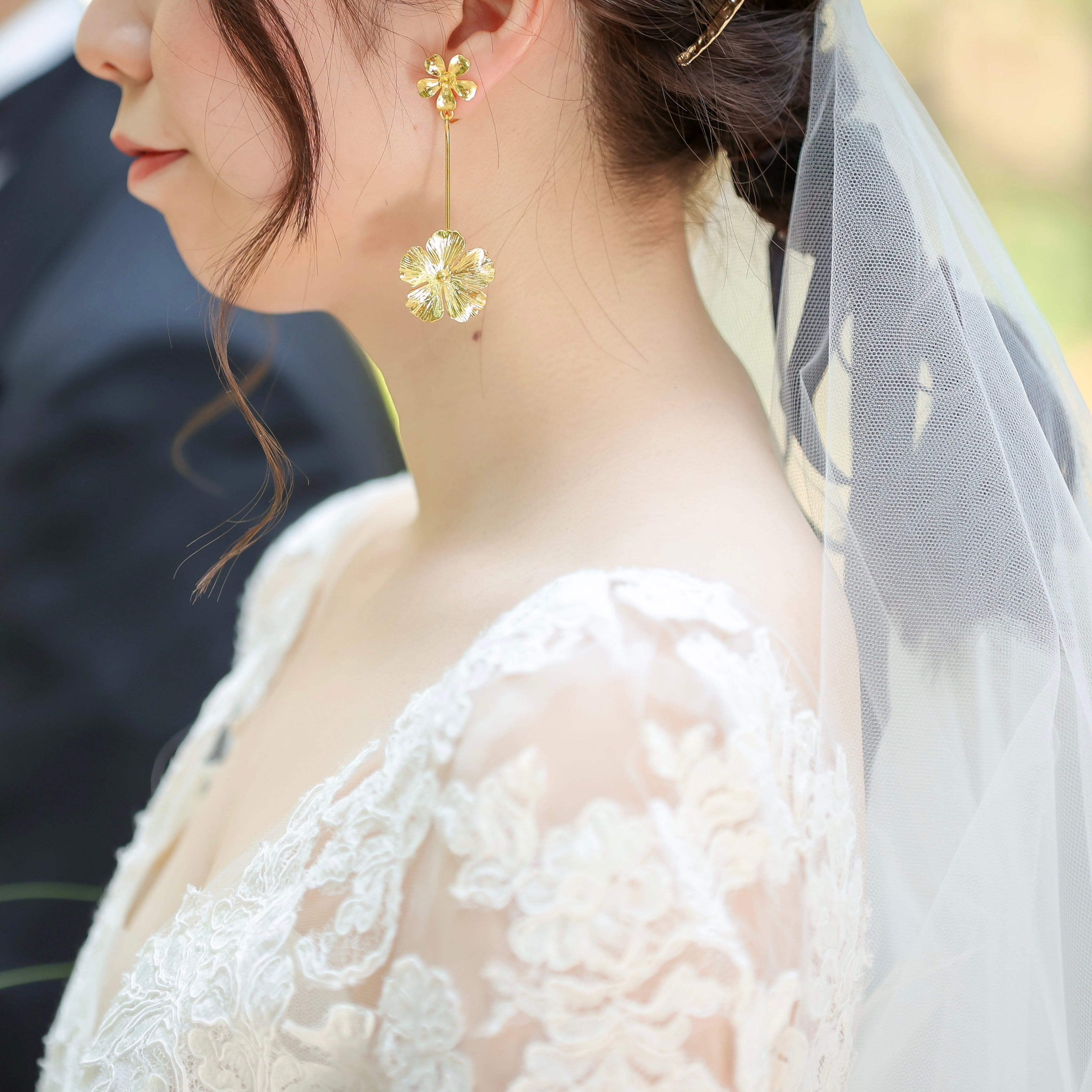 FP-03】ブライダル ピアス | BRIDE ME