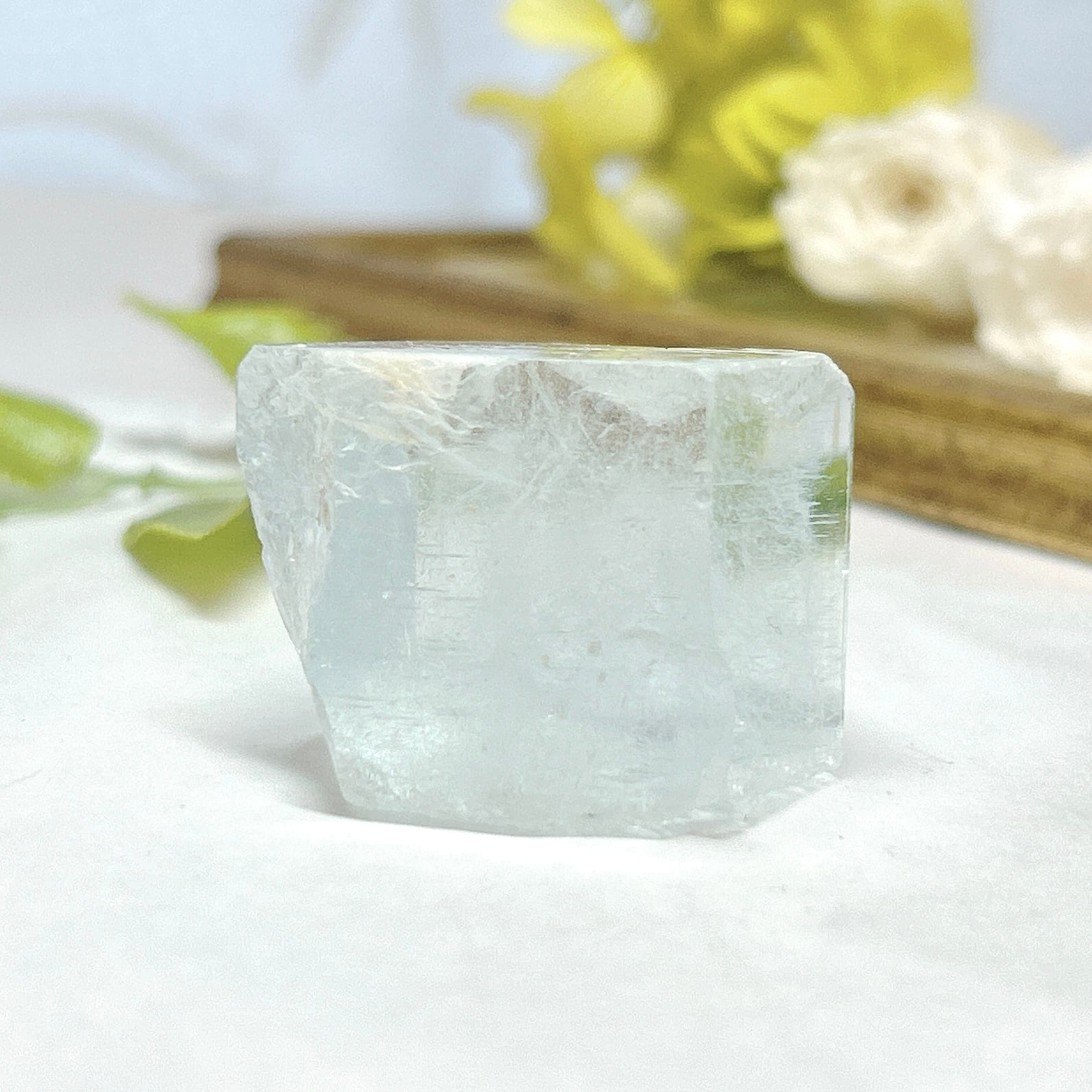 Eアクアマリン＊緑柱石＊結晶＊天然石＊鉱物＊原石＊Aquamarine