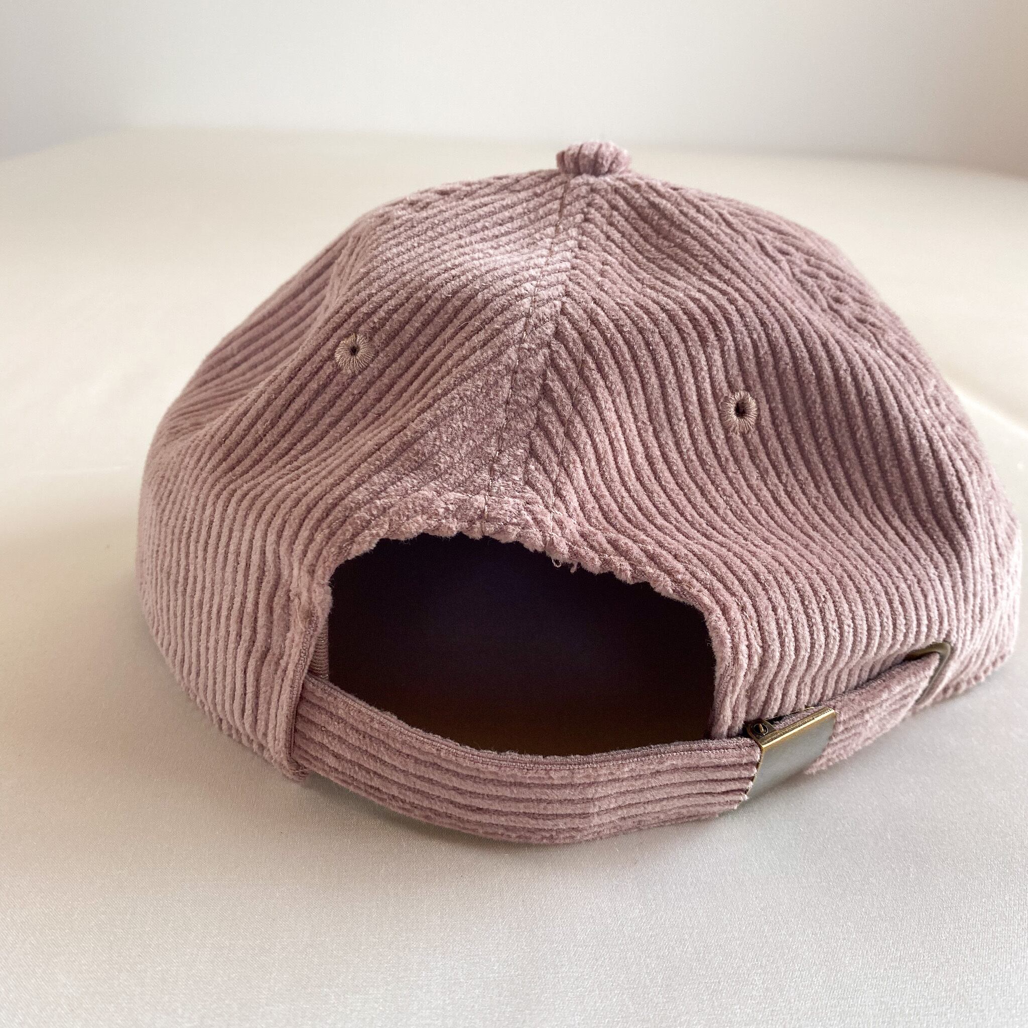 コーデュロイ ロゴキャップ PINK | Magic Hour Coffee & Cheese